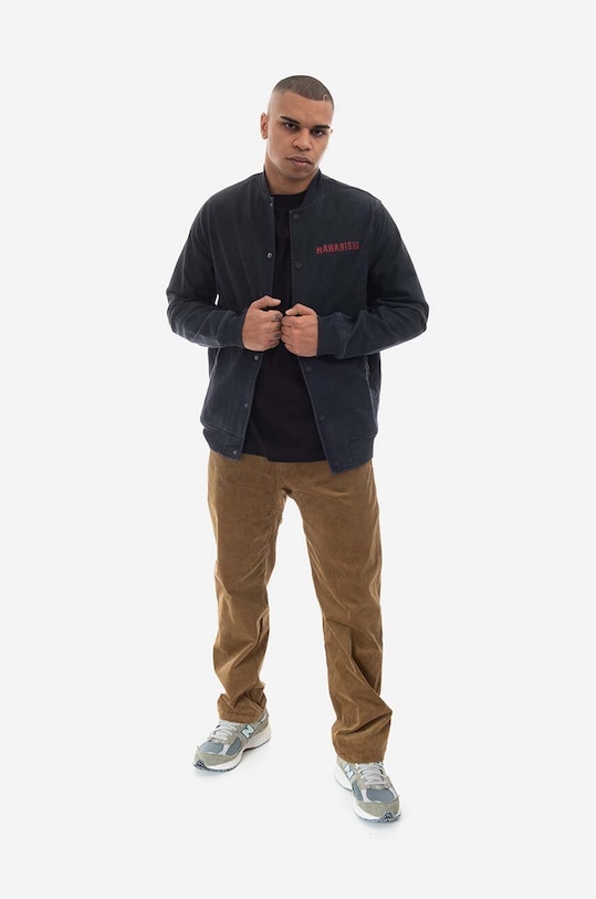 Maharishi bomber jacket 4023.BLACK black AA00