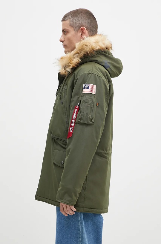 Bunda Alpha Industries Polar Jacket 123144 257 zelená 123144.257