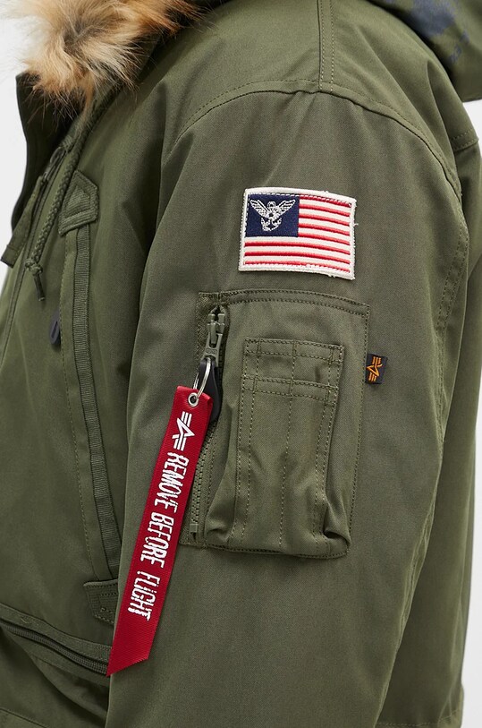 Bunda Alpha Industries Polar Jacket 123144 257 123144.257 zelená