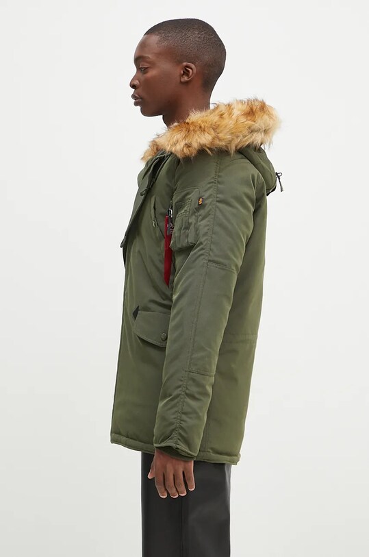 Bunda Alpha Industries Explorer 193128.257 zelená AA00