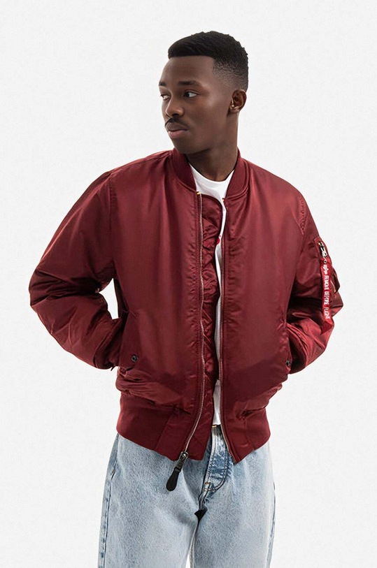 Bomber jakna Alpha Industries MA-1 bez tople podstave crvena 100101.184