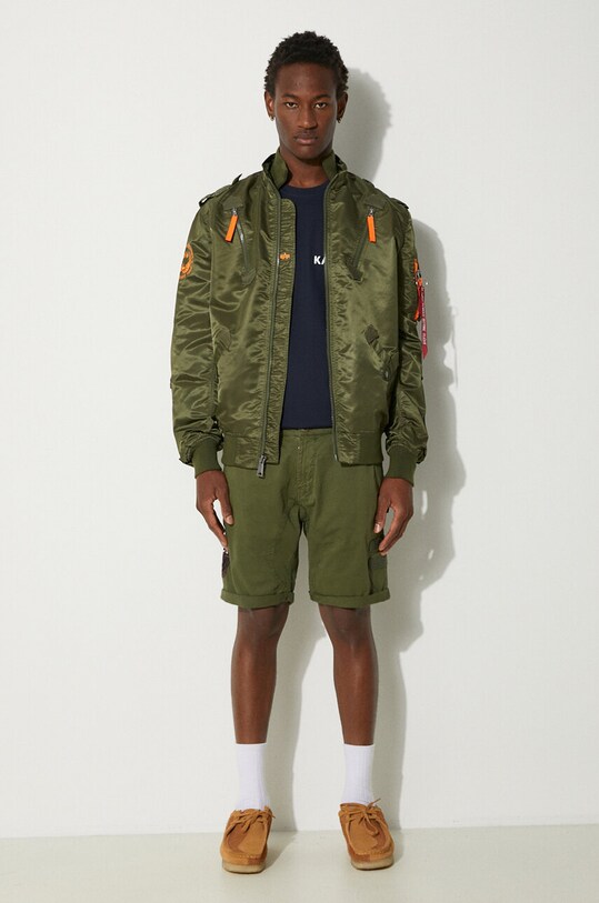 Alpha Industries kurtka bomber Kurtka Alpha Industries Falcon II 156109 257 156109.257 zielony SS24