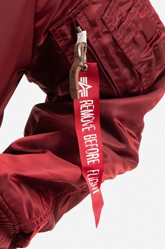 Alpha Industries kurtka bomber ALPHA INDUSTRIES MA-1 VF bordowy 191118.184