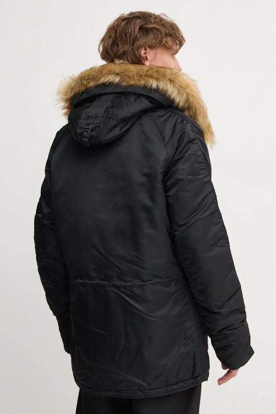 Îmbrăcăminte Alpha Industries geacă ALPHA INDUSTRIES PARKA N3B VF 59 103141.03 negru