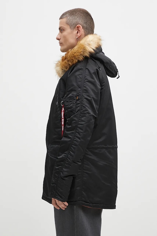 Alpha Industries geacă ALPHA INDUSTRIES PARKA N3B VF 59 negru 103141.03