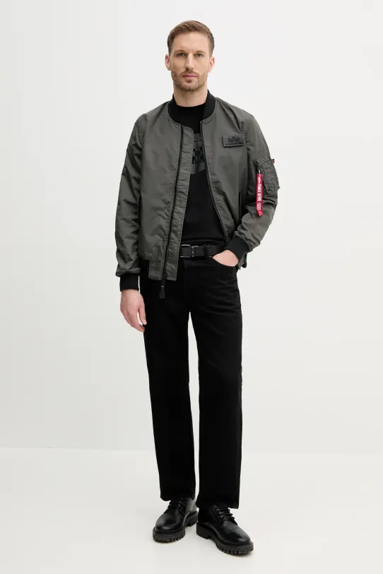 Яке бомбър Alpha Industries Alpha Industries Ma-1 Ttc 126101.136 сив AA00