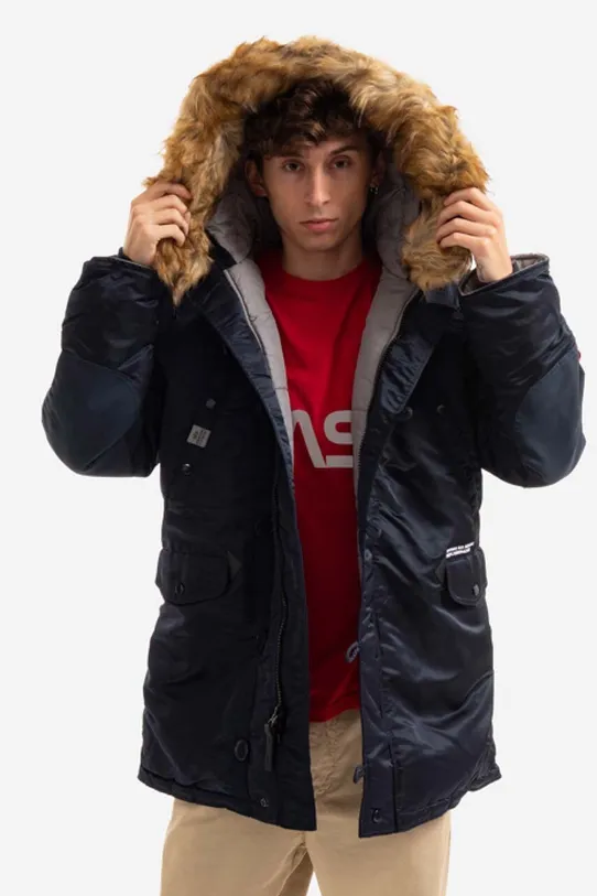 Alpha Industries jacket N3B Airborne with navy 188141.07