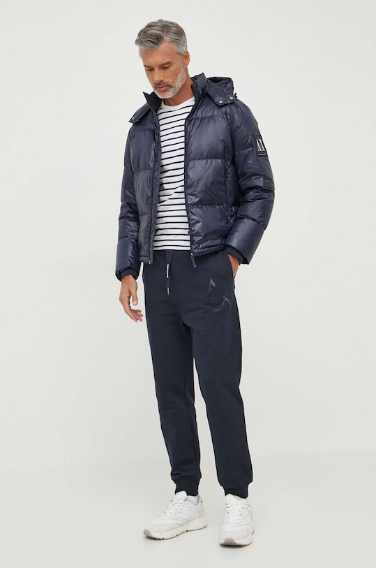 Armani Exchange piumino 8NZB70.ZNYNZ.NOS blu navy AA00