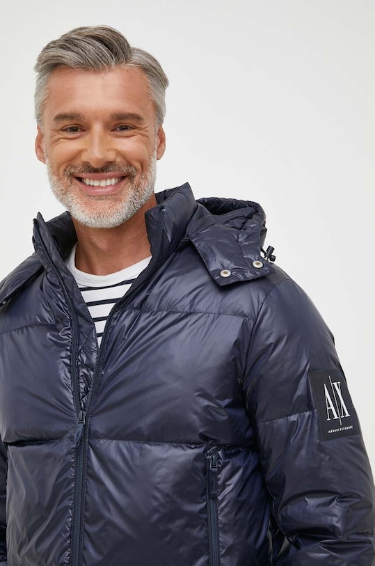 Armani Exchange piumino blu navy 8NZB70.ZNYNZ.NOS