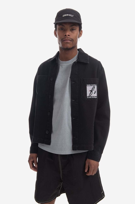 Makia kurtka jeansowa Makia Drill Jacket M30152 998 M30152