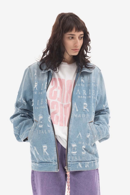 Traper jakna Aries Destroyed Jean Jacket AR70001