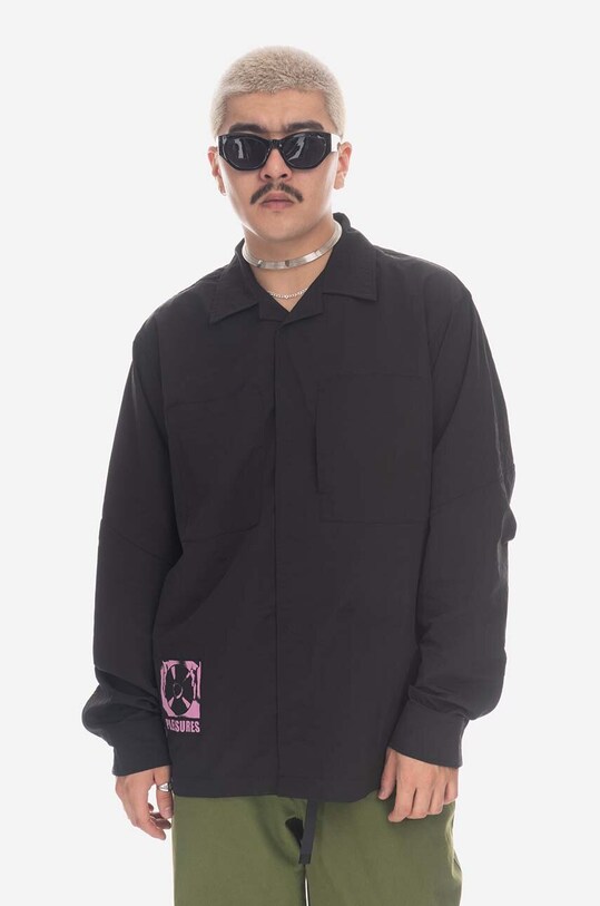 PLEASURES shirt Stare Long Sleeve Overshirt P23SP013