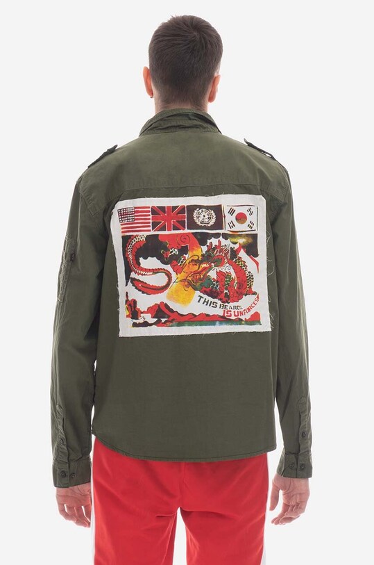Alpha Industries cămașă din bumbac Dragon 136424 142