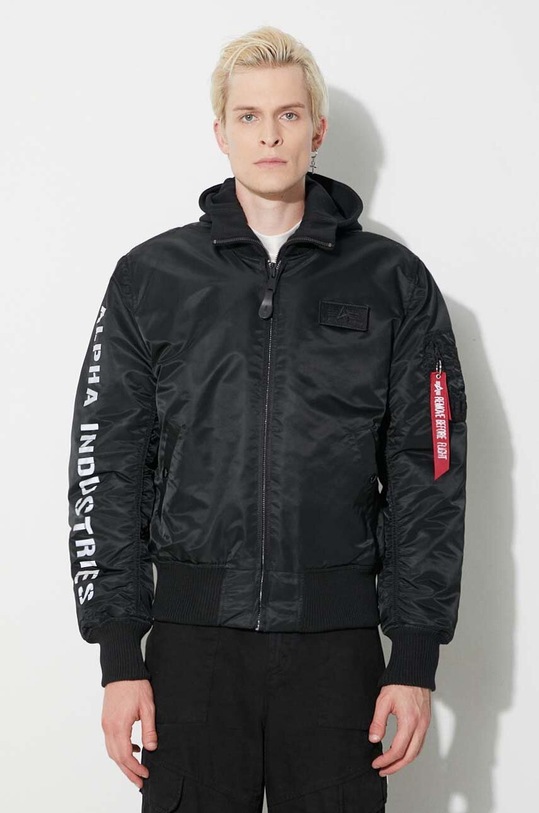 Jakna Alpha Industries MA-1 D-Tec za prijelazno razdoblje crna 133104.285
