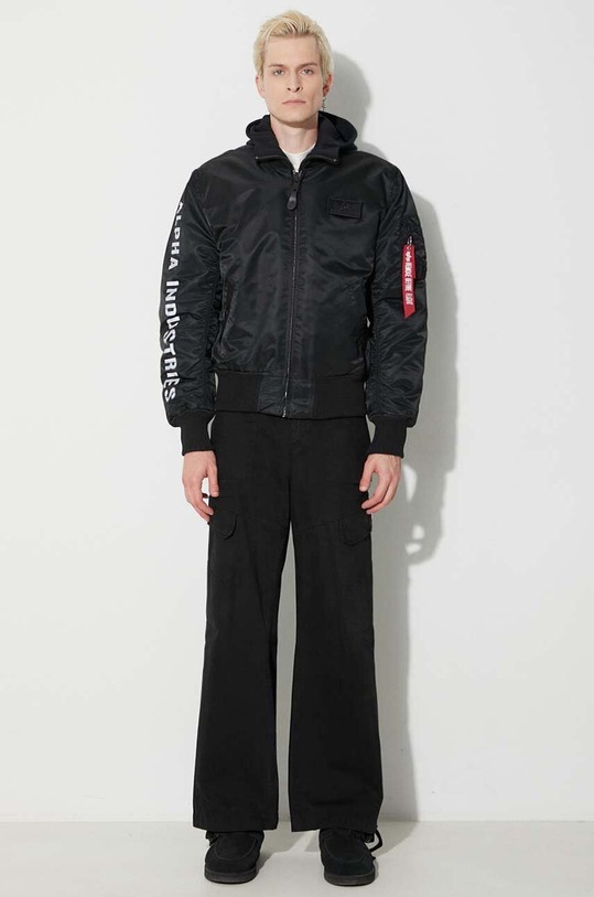 Jakna Alpha Industries MA-1 D-Tec 133104.285 crna AW23