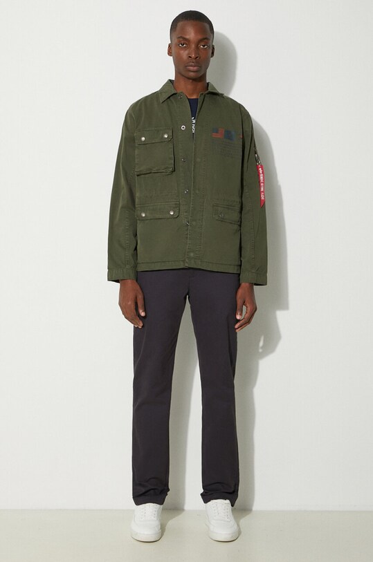Alpha Industries geacă Field Jacket LWC 136115 136 136115.136 verde AA00