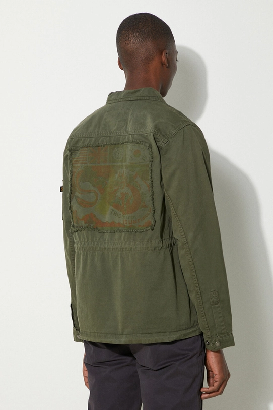 Oblečení Bunda Alpha Industries Field Jacket LWC 136115 136 136115.136 zelená