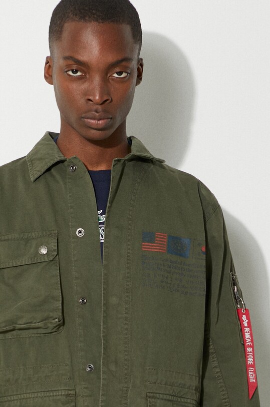 Alpha Industries geacă Field Jacket LWC 136115 136 136115.136 verde