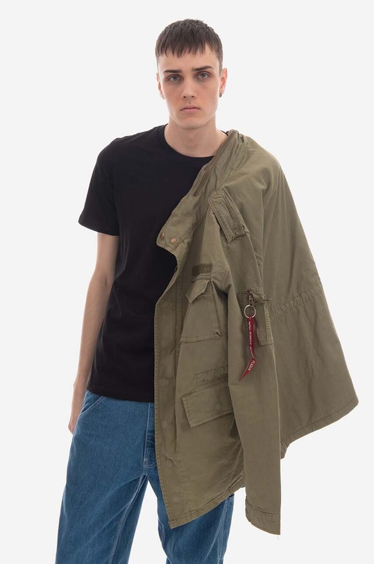 Alpha Industries rövid kabát Huntington 176116 11 176116.11 zöld AA00