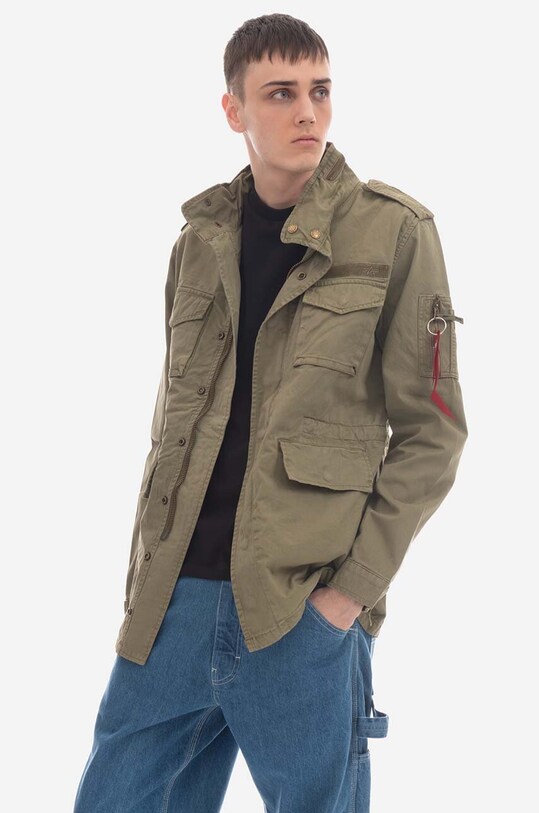 Clothing Alpha Industries jacket Huntington 176116 11 176116.11 green