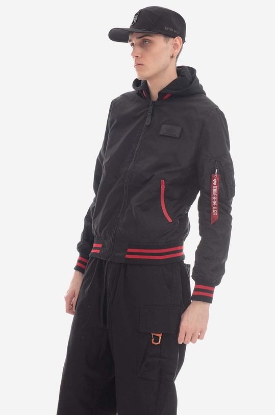 Bunda Alpha Industries MA-1 TT Hood Defense 126108 03 126108.03 černá