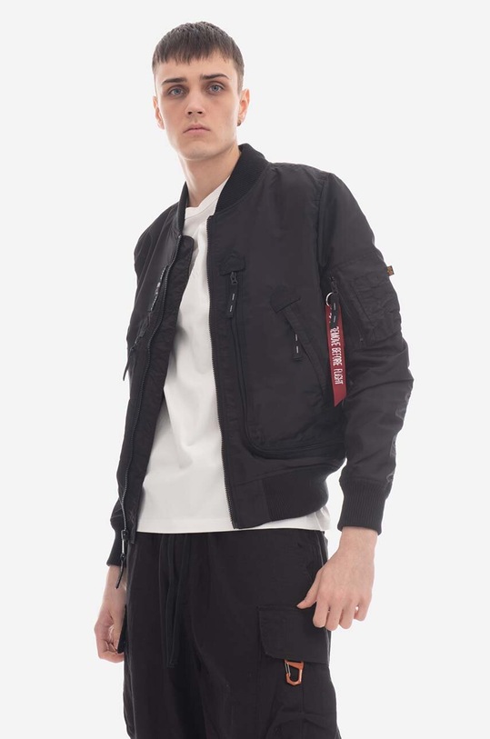 Яке бомбър Alpha Industries Alpha Industries MA-1 Aeronaut 106105 03 бомбър черен 106105.03