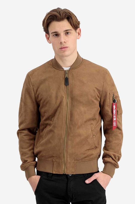 Alpha Industries bomber jacket MA-1 VF Vegan Suede 106107 13 106107.13