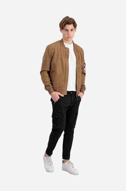 Alpha Industries bomber jacket MA-1 VF Vegan Suede 106107 13 106107.13