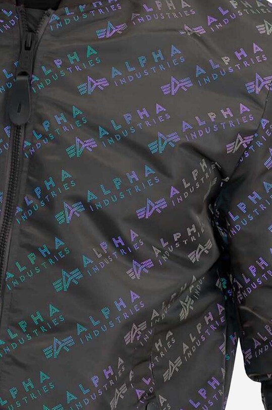 Îmbrăcăminte Alpha Industries geacă bomber cu două fețe MA-1 LW AOP Rainbow 106109.136 gri
