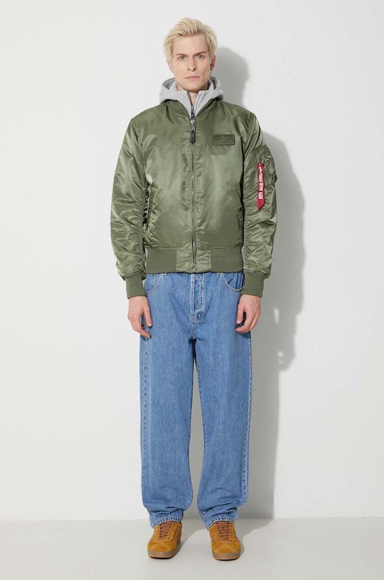 Alpha Industries jacket MA-1 D-Tec 183110.01 green AW23