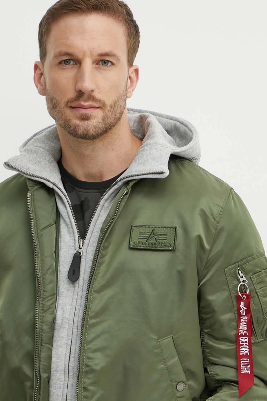 Яке Alpha Industries MA-1 D-Tec 183110 01 183110.01 зелен