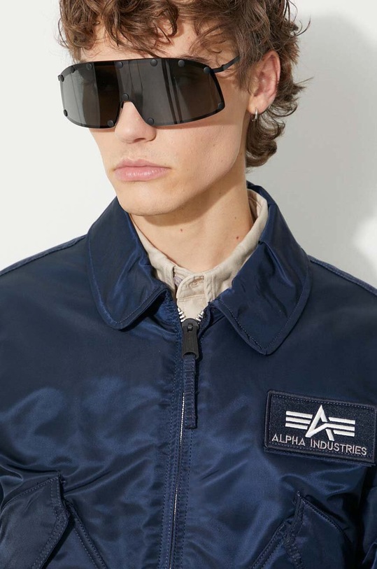 Alpha Industries kurtka bomber CWU 45 100102 07 100102.07 granatowy