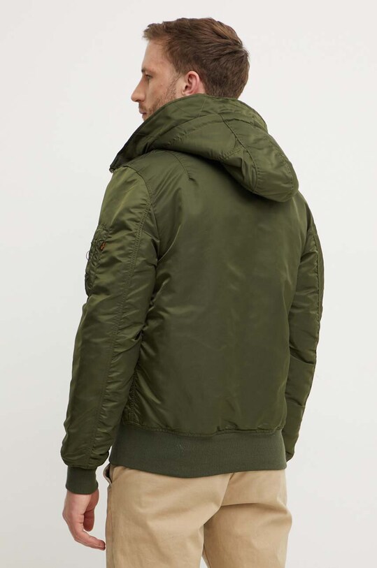 Abbigliamento Alpha Industries giacca MA-1 Hooded 158104.257 verde