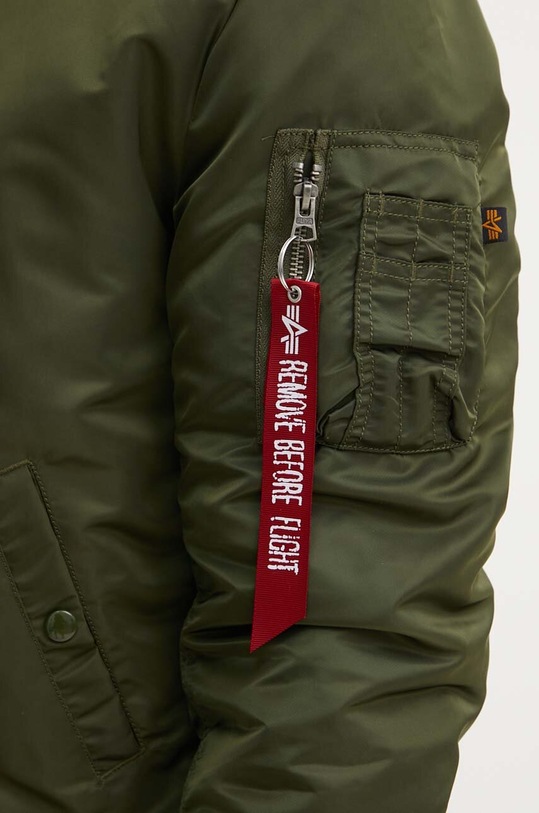 Bunda Alpha Industries MA-1 Hooded 158104.257 zelená