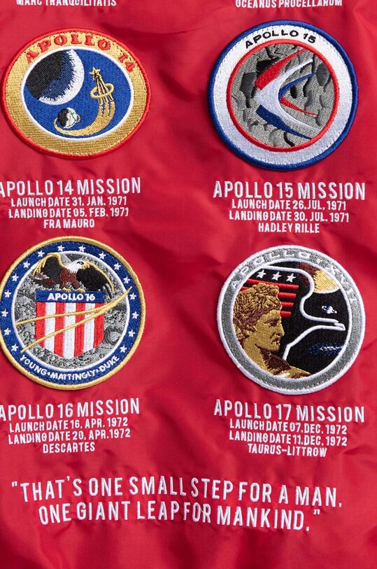 Îmbrăcăminte Alpha Industries geacă bomber Alpha Industries MA-1 Zip Hood Apollo 136106 665 136106.665 rosu