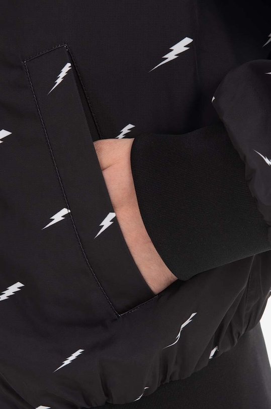 Oblečení Oboustranná bomber bunda Neil Barett Reversible Oversixed Bomb PBSP051R-U004C 1179 PBSP051R.U004C černá