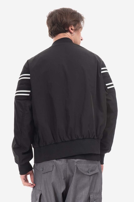 Oboustranná bomber bunda Neil Barett Reversible Oversixed Bomb PBSP051R-U004C 1179 černá PBSP051R.U004C