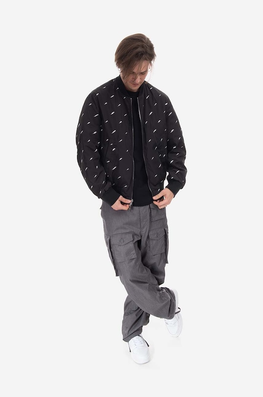 Oboustranná bomber bunda Neil Barett Reversible Oversixed Bomb PBSP051R-U004C 1179 PBSP051R.U004C