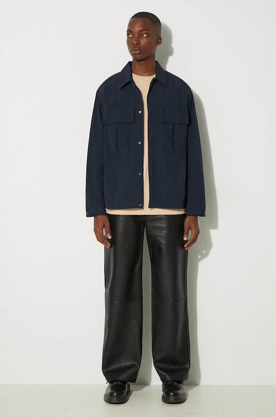 Wood Wood jacket 12315301.5066 navy AA00