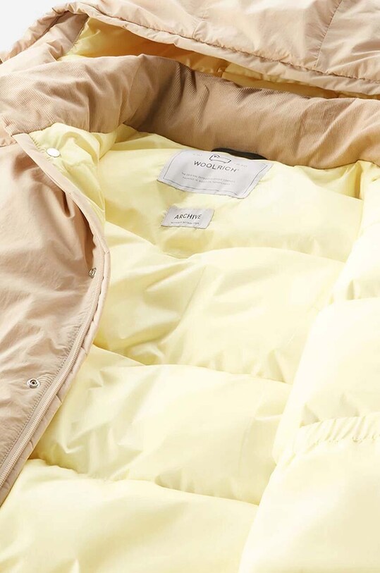 Woolrich kurtka puchowa Eco Aleutian CFWOOU0715MRUT3327 beżowy AA00