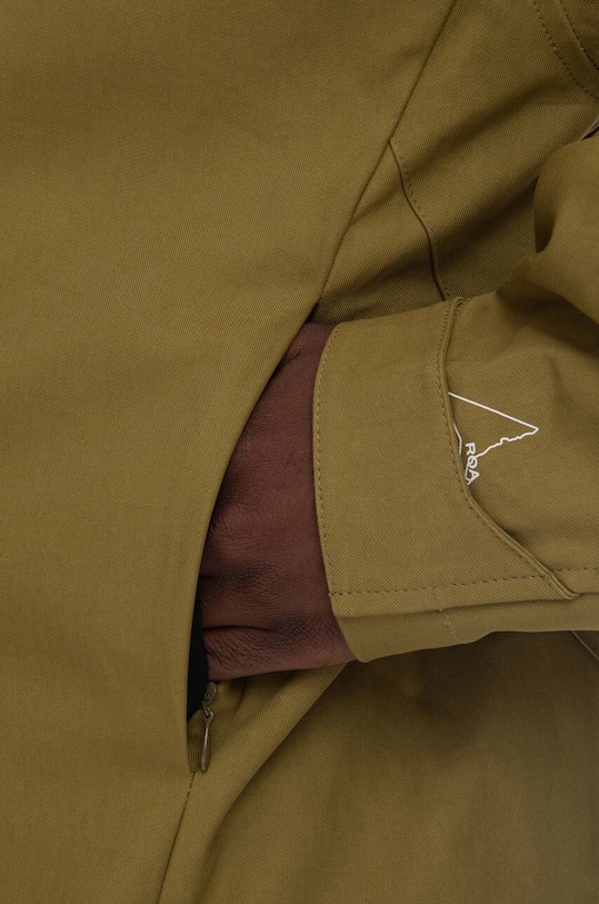 ROA kurtka bawełniana RBM0024FA22 zielony AA00