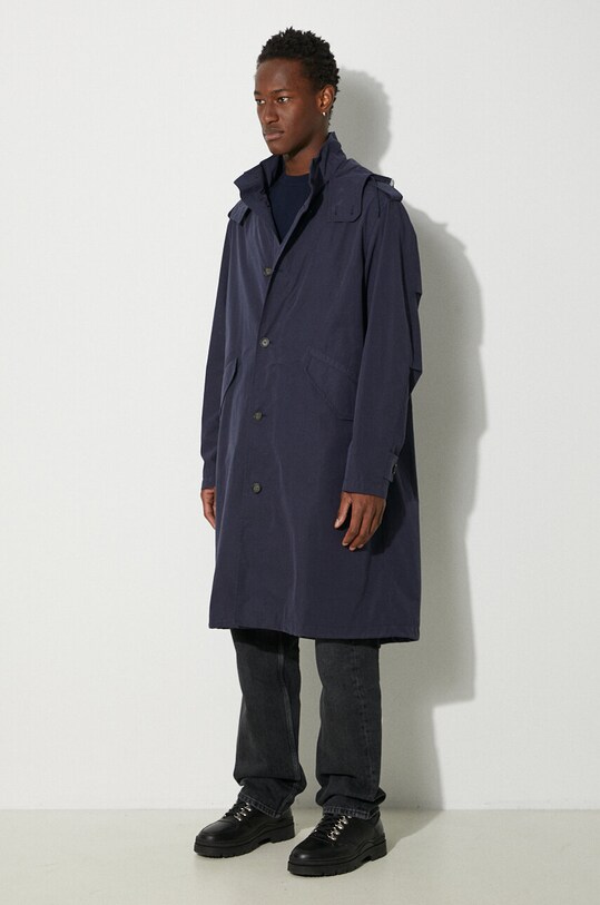 Bunda A.P.C. Parka Antonny tmavomodrá COETZ.M30192