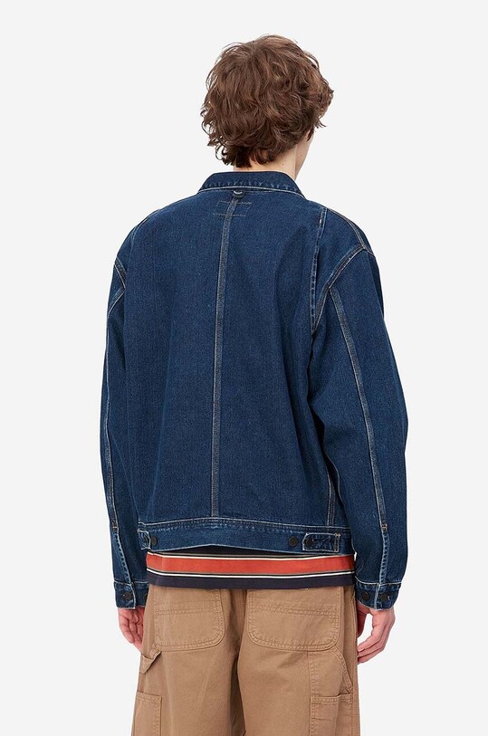 Clothing Carhartt WIP denim jacket Saledo Jacket I031925 navy