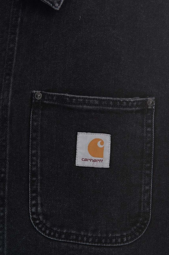 Carhartt WIP kurtka jeansowa Saledo Jacket I031925 czarny AA00