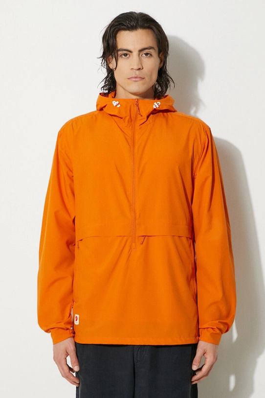 Bunda Fjallraven High Coast Lite Anorak M F82601 207 nezateplené oranžová F82601.207