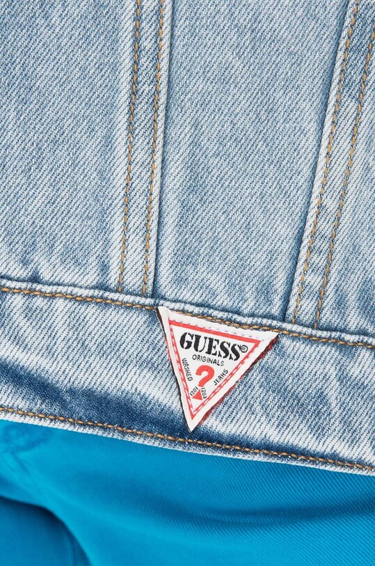 Джинсовая куртка Guess M3GG77.D4XY0 голубой AA00