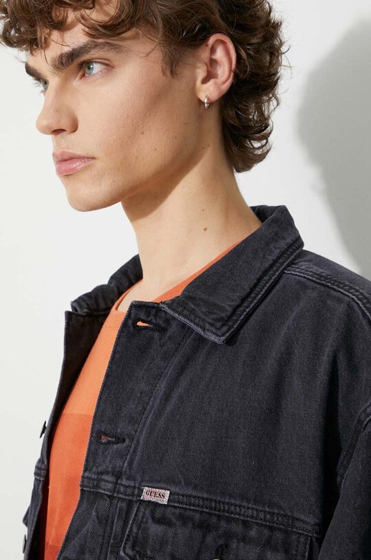 Джинсовая куртка Guess Kit Trucker M3GG77.D4Y50 чёрный