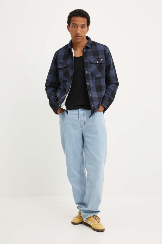 Рубашка Dickies DK0A4XGRNV0 тёмно-синий AA00