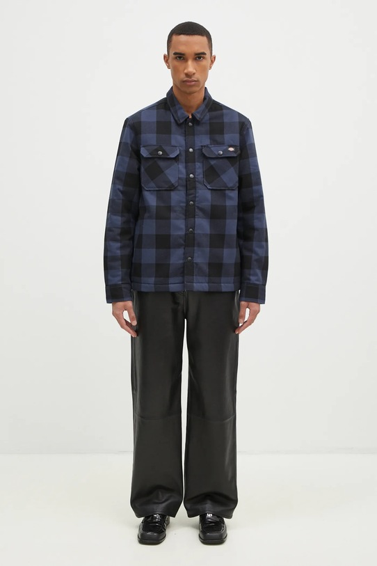 Dickies camicia DK0A4XGRNV0 blu navy