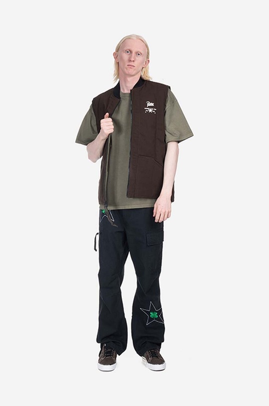 Clothing Converse reversible vest x Patta 10024665.A01 brown